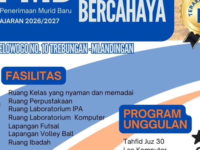 SMP NEGERI 2 MLANDINGAN TELAH MEMBUKA SISTEM PENERIMAAN MURID BARU ( SPMB ) TAHUN AJARAN 2026/2027